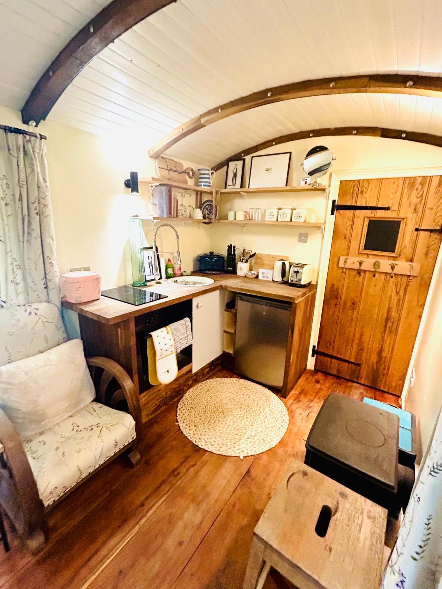 Villa The Railway Carriage - Blue Glasbury Exterior foto
